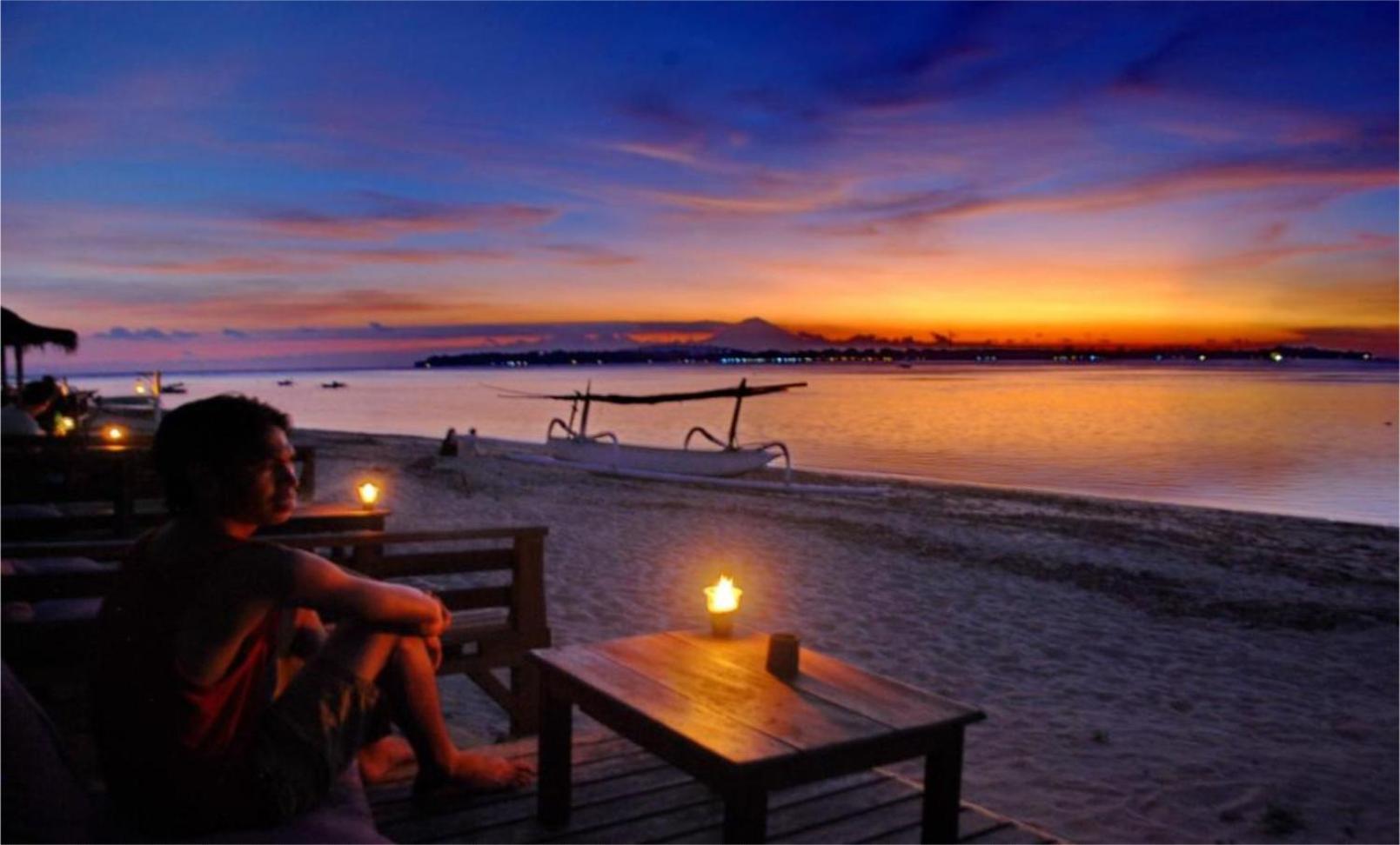 Matahari Bungalow 3 Gili Air Bagian luar foto